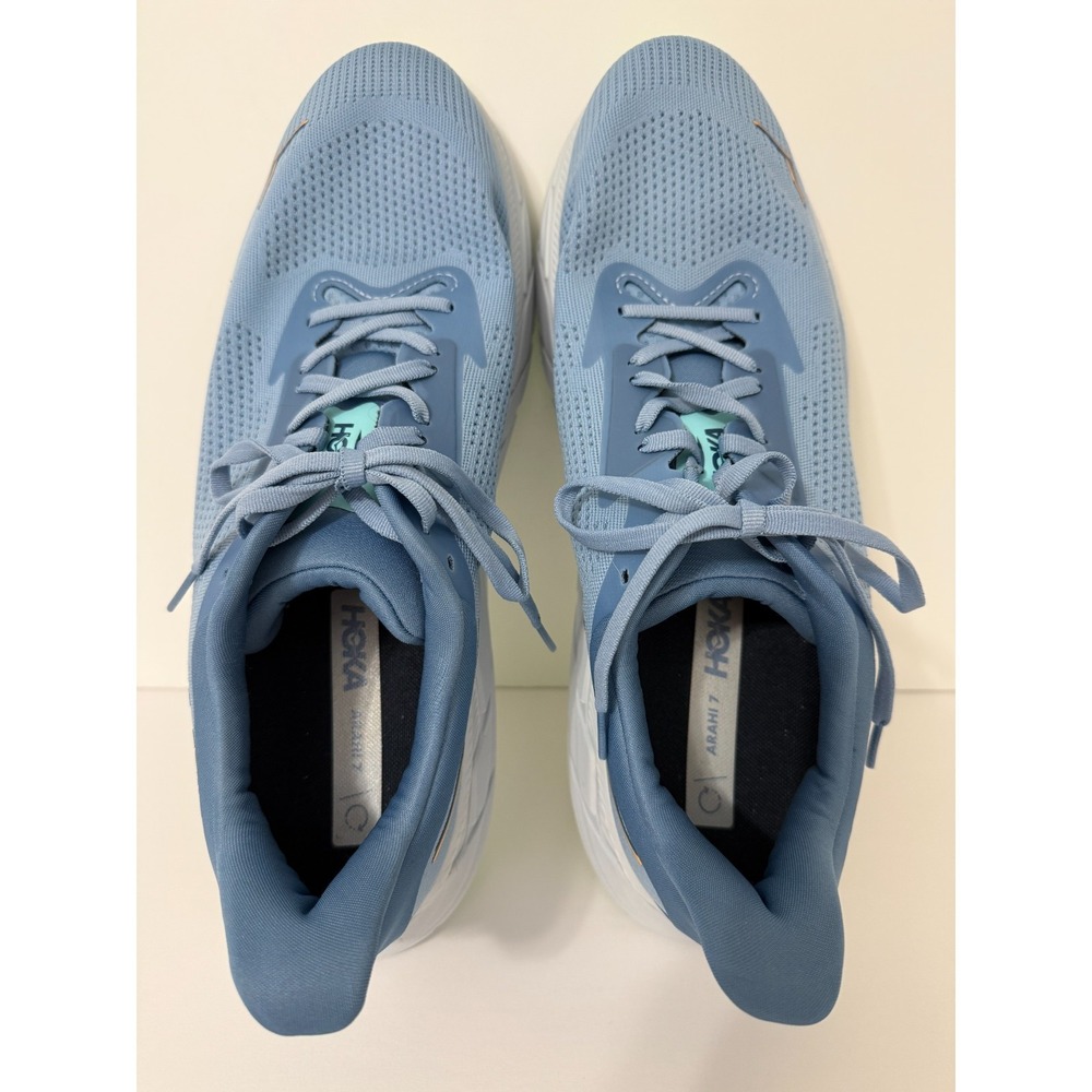 HOKA One One ARAHI 7 Shadow Dusk Blue Men's Size 14 2E Running Shoes Sneakers - Picture 5 of 7